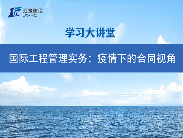 国际工程治理实务：疫情下的条约视角